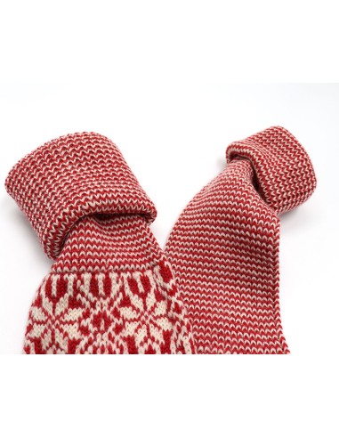 CALZINO NORVEGESE LUNGO IN 100% LANA 