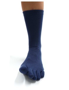 CALZINI IN BAMBU' 5 DITA - NAVY 2