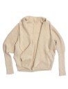CARDIGAN A PALLONCINO IN LANA E MOHAIR