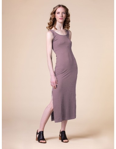 ABITO LUNGO SLIM IN BAMBU' "ANN"