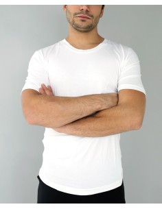 T-shirt da uomo in Bamboo con maniche corte - Lizè natural clothing -