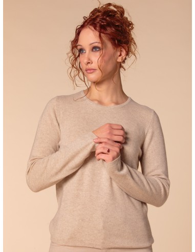 PULL BASIC IN 100% BABY CASHMERE "OLIVIA"