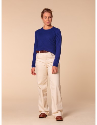 PULL BASIC IN 100% BABY CASHMERE "OLIVIA"