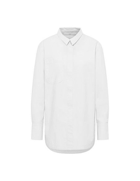 CAMICIA OVERSIZE IN 100% COTONE BIOLOGICO GOTS "LAURA"