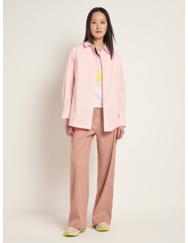 CAMICIA OVERSIZE IN 100% COTONE BIOLOGICO GOTS...