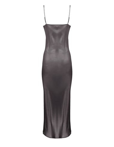 SLIP DRESS IN 100% SETA SATIN "STELLA"