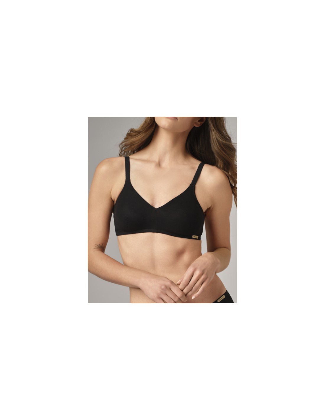 Reggiseno sportivo per yoga - Organico Prugna - Chin Mudra