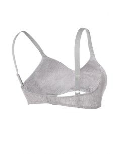 REGGISENO BASIC IN COTONE BIOLOGICO SFODERATO - GRIGIO 2