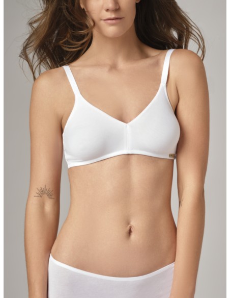 Reggiseno in cotone biologico senza ferretto, anallergico