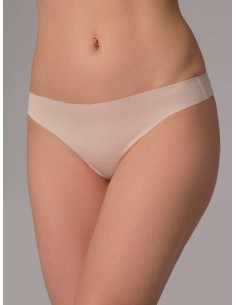 PERIZOMA INVISIBILE IN COTONE BIOLOGICO GOTS - NUDE 2