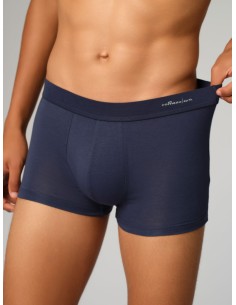 BOXER UOMO IN COTONE BIOLOGICO FAIRTRADE - BIANCO