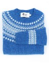 MAGLIONE DONNA IN PURA LANA VERGINE SCOZZESE "YOLK CREW"