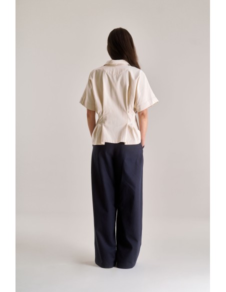 TOP IN COTONE BIOLOGICO E LYOCELL "AMALIE"