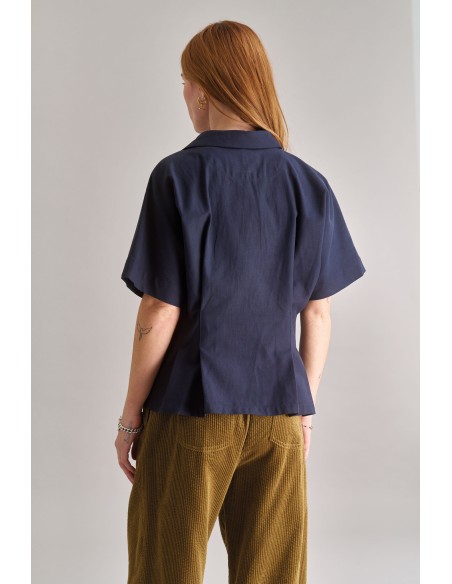 TOP IN COTONE BIOLOGICO E LYOCELL "AMALIE"