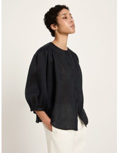 BLUSA A PALLONCINO IN RAMIE 2