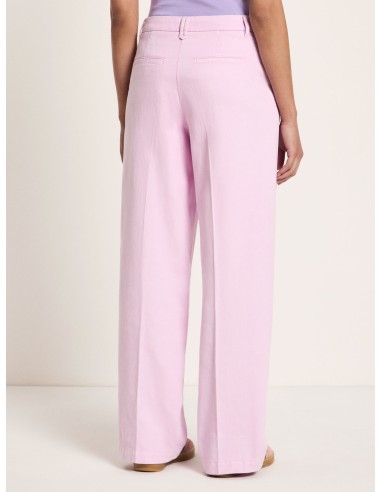 PANTALONE CON PENCES IN COTONE BIOLOGICO