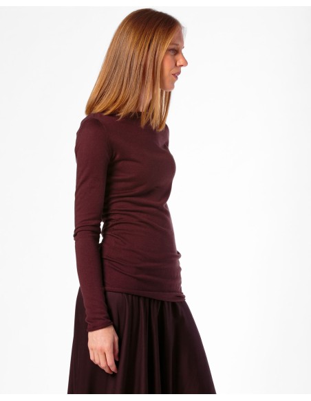 MAGLIA CASHMIRETTA IN SETA E CASHMERE "GRETA"