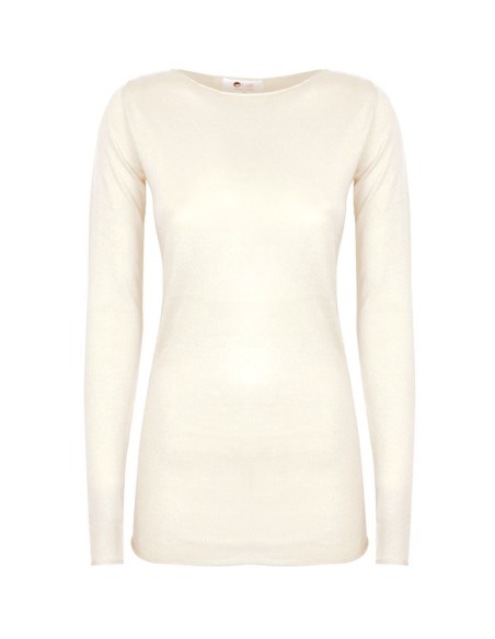 MAGLIA CASHMIRETTA IN SETA E CASHMERE "GRETA"