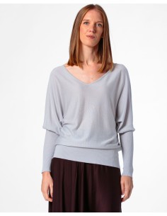 CASHMIRETTA SCOLLO A V "ELISA" LIMITED - SILVER 2