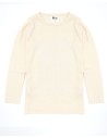 CASHMIRETTA KIDS MANICA LUNGA IN SETA E CASHMERE 