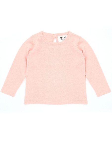 CASHMIRETTA BABY MANICA LUNGA IN SETA E CASHMERE .