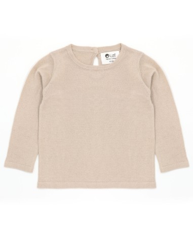 CASHMIRETTA BABY MANICA LUNGA IN SETA E CASHMERE .