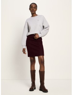 GONNA IN LANA COTTA E COTONE BIO - VINACCIA 2