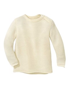 MAGLIONCINO BABY IN 100% LANA MERINO - NATURALE
