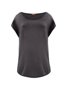 MAXI T-SHIRT  IN 100% LANA MERINO "PORTO" - GRIGIO