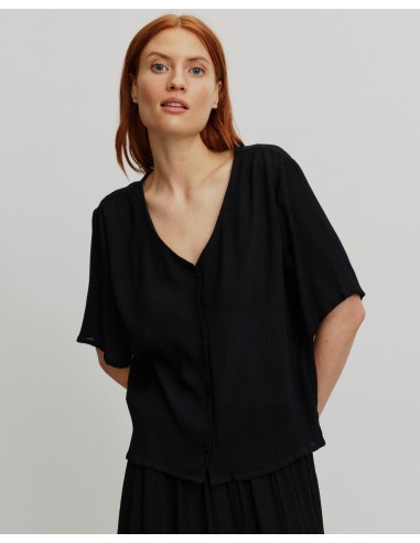 CAMICETTA INCRESPATA IN ECOVISCOSA LENZING...