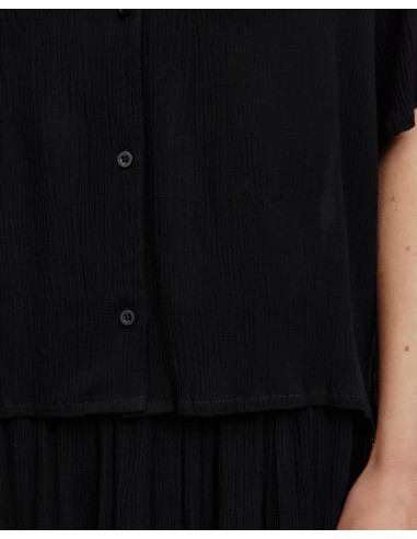 CAMICETTA INCRESPATA IN ECOVISCOSA LENZING...