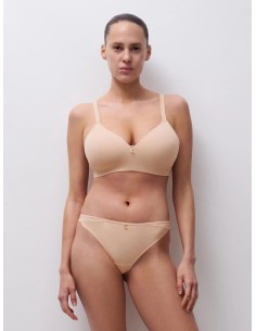 REGGISENO CONTENITIVO SENZA FERRETTO "ROMANCE" - NUDE 2