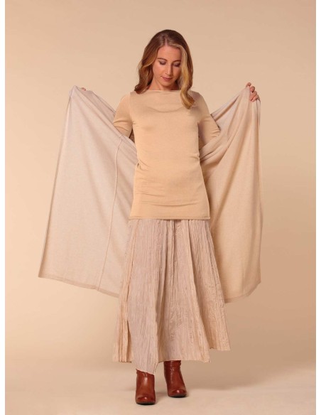 CASHMIRETTA IN SETA E CASHMERE "GRETA" LIMITED