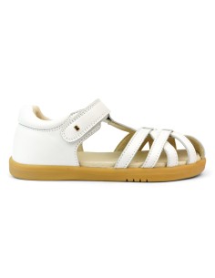 SANDALO BOBUX KIDS+ IN PELLE - BIANCO