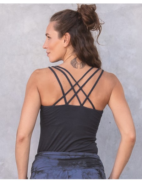 TOP YOGA IN COTONE BIOLOGICO "NOURI"