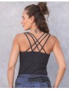TOP YOGA IN COTONE BIOLOGICO "NOURI"
