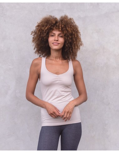 TOP YOGA IN COTONE BIOLOGICO "NOURI"