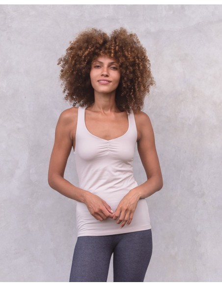 TOP YOGA IN COTONE BIOLOGICO "NOURI"