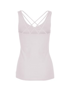 TOP YOGA IN COTONE BIOLOGICO "NOURI" - CREMA 2