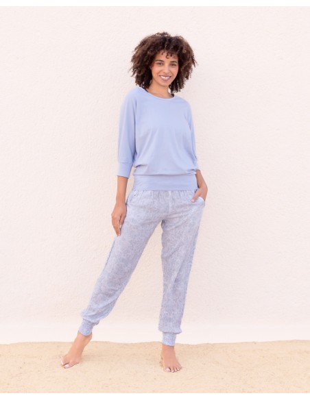 PANTALONE JOGA IN ECOVISCOSA "ANANDA"