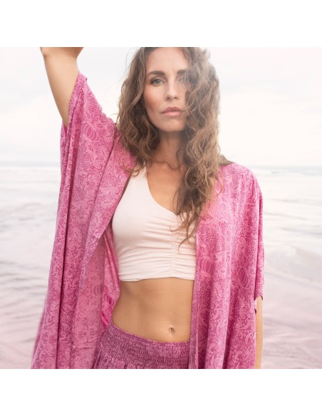 TOP YOGA IN COTONE BIOLOGICO "CAROLINA"