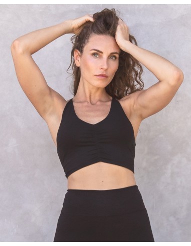 TOP YOGA IN COTONE BIOLOGICO "CAROLINA"