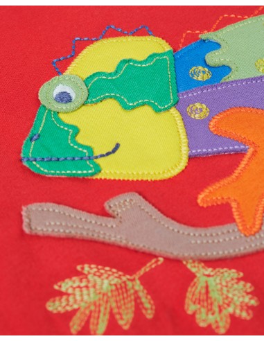 T-SHIRT IN COTONE BIOLOGICO "CAMALEONTE"