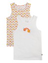 2-PACK CANOTTA IN COTONE BIOLOGICO "VARLIE"