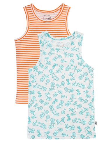 2-PACK CANOTTA IN COTONE BIOLOGICO "VARLIE"