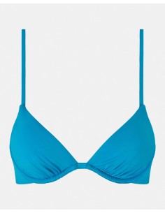 REGGISENO BIKINI CON FERRETTO " EASY POP" - AZZURRO 2