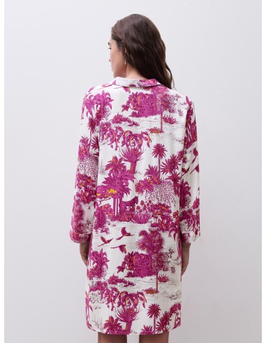 CAMICIA COPRICOSTUME BEACHWEAR "SAUVAGE"