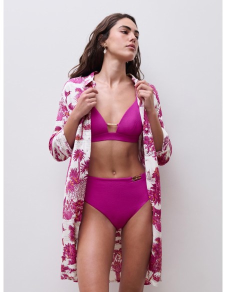 CAMICIA COPRICOSTUME BEACHWEAR "SAUVAGE"