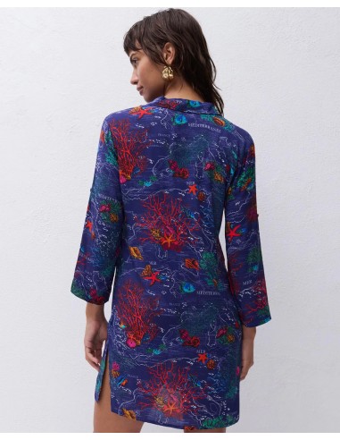 CAMICIA COPRICOSTUME BEACHWEAR "SAUVAGE"