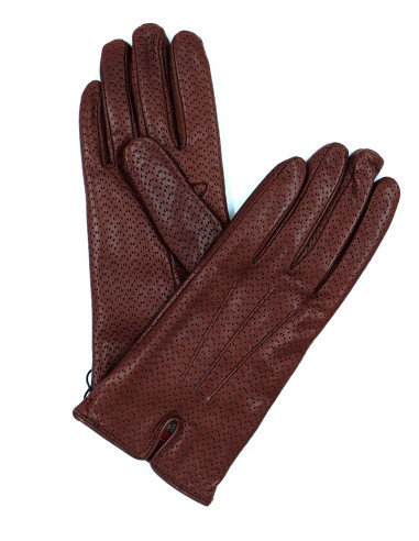 GUANTO IN PELLE E CASHMERE DONNA "POINTELLE"